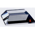 Crystal Four Sided Slant Base (2 3/4"x2 3/4"x1 1/2")